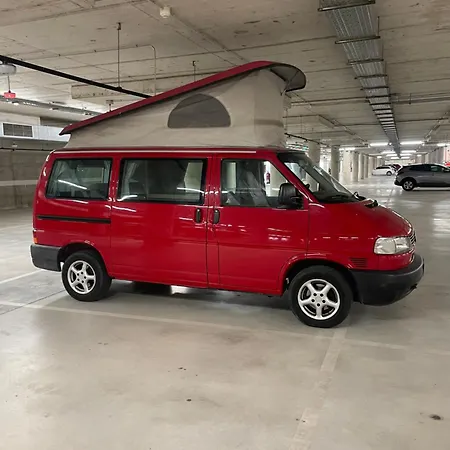 Camper Car In Underground Parking Botel
