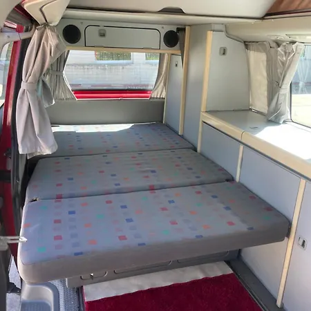 Botel Camper Car In Underground Parking Barcelona