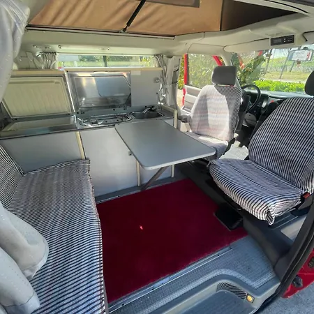 Botel Camper Car In Underground Parking Barcelona