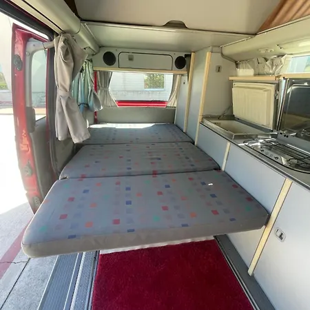 Camper Car In Underground Parking *